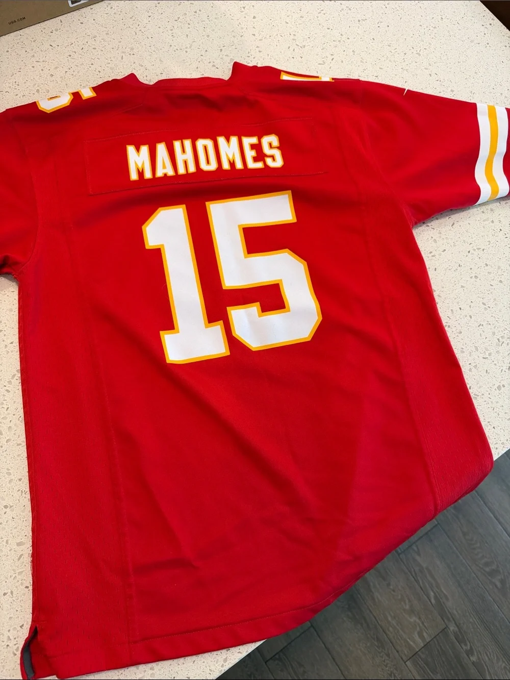 NFL Kansas City Chiefs Mahomes 15 Red Kids Jersey - Nike